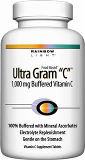 Ultra Gram C  
100% buffered, high-potency vitamin C system in an easy-swallow tablet.