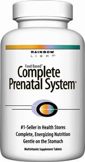Complete Prenatal System  
Scientifically advanced nutritional protection that eases the daily discomforts of pregnancy - improved formula!.