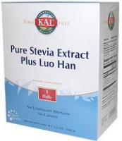 Pure Stevia Extract plus Luo Han (100 packets 3.5 oz).