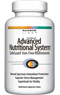 Advanced Nutritional System Iron-Free  
Antioxidant-packed multivitamin support compatible with many prescription medications and health concerns.