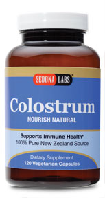 100% New Zealand Colostrum capsules support a healthy immune response and the healthy integrity of the stomach and intestinal lining..