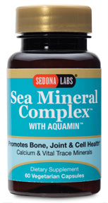 Start Sea Mineral Complex with Aquamin today to promote bone and joint health. Inspired by the body's natural mineral needs  beneficial health solutions for life!.