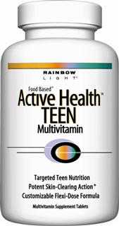 Active Health Teen Multivitamin
Targeted nutrition for teenagers with skin-clearing action*.