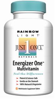 Energizer One Multivitamin/Mineral
Delivers a balanced nutrient profile, targeted towards vegetarians, plus stimulant-free energy support
.