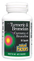 Turmeric & Bromelain (90 caps) Natural Factors