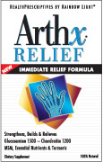 ArthX Relief - The only joint formula for strengthening and building support with  
immediate relief!.