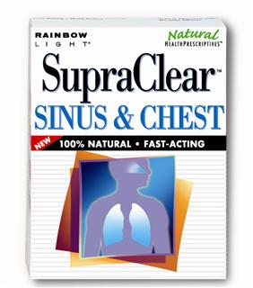 SupraClear Sinus & Chest - Soothes common respiratory irritation and supports healthy immunity* - fast-acting!.