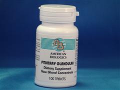 Individuals with endocrine imbalances may actually have lost pituitary function and this may contribute to their health problems. American Biologics Pituitary glandular supplies raw gland concentrate from healthy cattle..