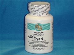 True E in the form of d-alpha-tocopherol, is an essential nutrient, protective antioxidant, liver anti-toxin, prostaglandin regulator..
