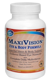 Patented Vision & Body Support. Evidence based Eye Nutrition plus Complete Daily Multivitamin..