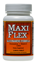 Vitamin C enhances the bioavailability of glucosamine..
