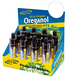 Travel Shipper The only certified-wild Mediterranean oregano oil point-of-purchase.