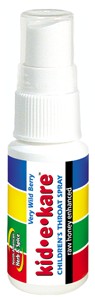 Children's certified-wild raw cold pressed berries spray.