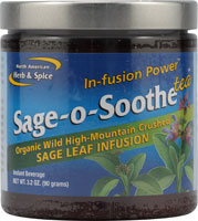Wild remote-source sage whole food tea soothes while it builds.