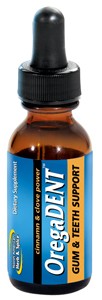 Essential oil mixture including clove bud, cinnamon, and wild pain root.
