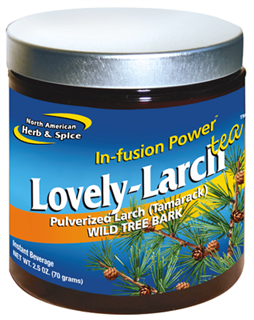 Lovely-Larch is a top source of the highly potent flavonoid dihydroquercitin..