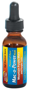 Powerful, enzyme-rich, raw mountain purple maca and purple corn extract combination.