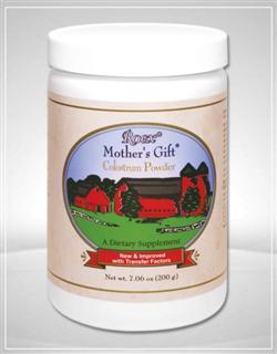 Mother's Gift Colostrum Powder is certified to be free of hormones and antibiotics..