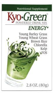 Kyo-Green Energy Drink Mix Powder (2.8 oz) Kyolic