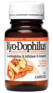 Take Kyo-Dophilus during and after a cycle of medication, when you travel and everyday to boost immunity, promote healthy intestinal function and general well-being..