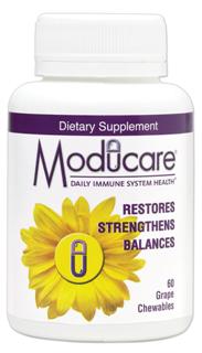 Moducare is a patented** blend of plant sterols and sterolins in a clinically proven ratio of 100:1 that works to restore, strengthen and balance your bodys immune system..