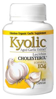 Kyolic Lecithin Cholesterol Formula 104 (100 capsules) Kyolic