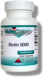 As early as 1940, biotin
was being researched for its effectiveness in promoting healthy hair and
nails..