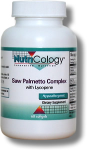 Saw Palmetto Complex provides the highest quality standardized saw palmetto extract available. In addition to the recommended 320 mg of palmetto extract, this formulation provides 120 mg of beta-sitosterol, the major active principle in pygeum..