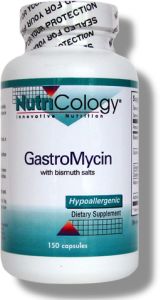 A unique blend of bismuth salts with licorice and other plant based supportive nutrients. Formulated to help maintain an environment within the lumen conducive to a healthy balance of microflora. May be used in combination with Item #53660 Mastic Gum..