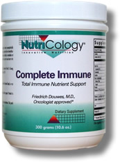 Complete Immune is a blend of herbs and nutrients designed to work synergistically to enhance immune system function, decrease oxidative damage, and promote liver detoxification.