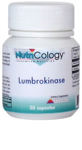 Lumbrokinase is an enzyme derived from earthworms Lumbricus rubellus. Research has shown that lumbrokinase may support healthy coagulation of blood within normal levels and enhance fibrinolytic activity, i.e. similar to nattokinase..