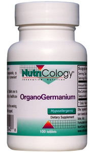 the same Organic Germanium except in tablet form. Pure Ge-132 Organic Germanium is a unique organogermanium compound, bis-carboxyethyl germanium sesquioxide, sometimes called just germanium sesquioxide..