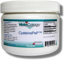 A concentrated peptide bonded form of cysteine from hydrolysed whey protein. Cysteine has been shown to support glutathione production via the liver..