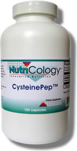 A concentrated peptide bonded form of cysteine from hydrolysed whey protein. Cysteine has been shown to support glutathione production via the liver..