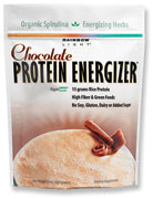 asy to digest, delicious low-fat, low-carb vegetarian protein shake with no added 

sugar, featuring 15 grams of 100% hypoallergenic rice protein, stimulant-free energy 

support from adaptogenic herbs, plus 500 mg of spirulina and 6 grams of fiber.