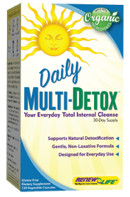 It has been thought in the past that periodic cleansing was sufficient, but because we encounter toxins daily, in our food, air, water, workplace and home, Daily Multi-Detox supports the body's natural detoxification processes..