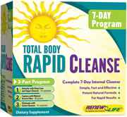 Total Body RAPID Cleanse is a 7-day, deep-acting total body & colon cleanse and metabolic jumpstart program..