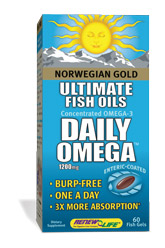 Ideal for daily health maintenance, Daily Omega utilizes the combined benefits of EPA, DHA and other Omega-3 and Omega-9 oils to nourish and support your daily health..