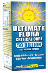 Daily probiotic supplement for those with critical needs - 60% Bifidobacteria probiotics.