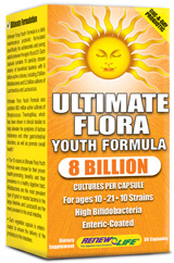 Daily probiotic supplement formulated for ages 10-21 - high-Bifido probiotics support the bowel.