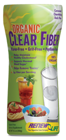 Acacia is a natural soluble fiber that dissolves completely in liquids and soft foods without changing their taste or texture. Unlike psyllium-based fiber products that can dehydrate the bowel and cause abdominal discomfort, Organic Clear Fiber is psyllium-free..