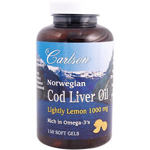 Norwegian Cod Liver Oil promotes healthy heart, arteries, joints, brain-nerve function and bone strength..