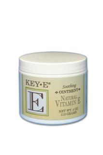 Key-E Ointment is formulated with 100% natural-source Vitamin E to soften, soothe, lubricate and heal dry skin..