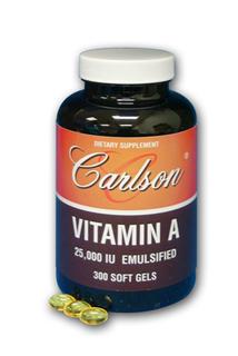 Vitamin A performs several important functions in the body, including the maintenance of proper vision. If the body is deficient in Vitamin A, the eyes will gradually loose the ability to adapt to changes in light resulting in 'Night Blindness.' Another vital role of vitamin A concerns the formation, maintenance, and growth of skin, which forms the body's primary barrier to infection.
.