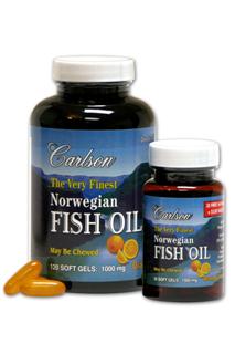 Very Finest Norwegian Fish Oil, Orange Flavor (120 + 30 soft gels) Carlson Labs