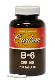 Each tablet provides 200 mg of Vitamin B6. Pyridoxine Hydrochloride..