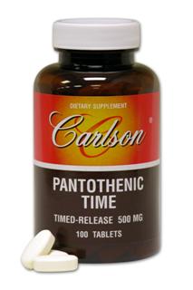 Pantothenic Acid Time (100 tablets).
