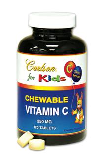 Carlson for Kids Chewable Vitamin C contains Calcium Ascorbate, providing Vitamin C in a tasty, non-acidic, buffered form..