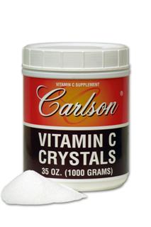 Food-sensitive individuals may be able to tolerate Mild-C Crystals as this product consists solely of natural-source calcium ascorbate. Mild-C Crystals is easily sprinkled onto food or drink.

Supplement Facts

Serving Size 1 Teaspoonful

Amount Per 1 Teaspoonful % DV

Vitamin C (as calcium ascorbate) 3600 mg 6000%

Calcium (as calcium ascorbate) 400 mg 40%.