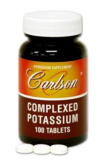 Carlson Complexed Potassium is prepared to aid the absorption of potassium.
The potassium is complexed with glycine (an important amino acid in human nutrition) by the Albion Patented Process. Complexing helps the body to transport minerals across the intestinal wall as part of digestion..